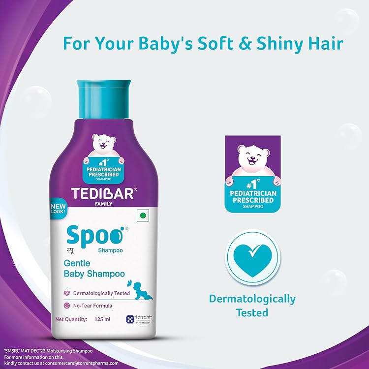 Shampoo Spoo No-Tear Formula Baby Shampoo - 125ml