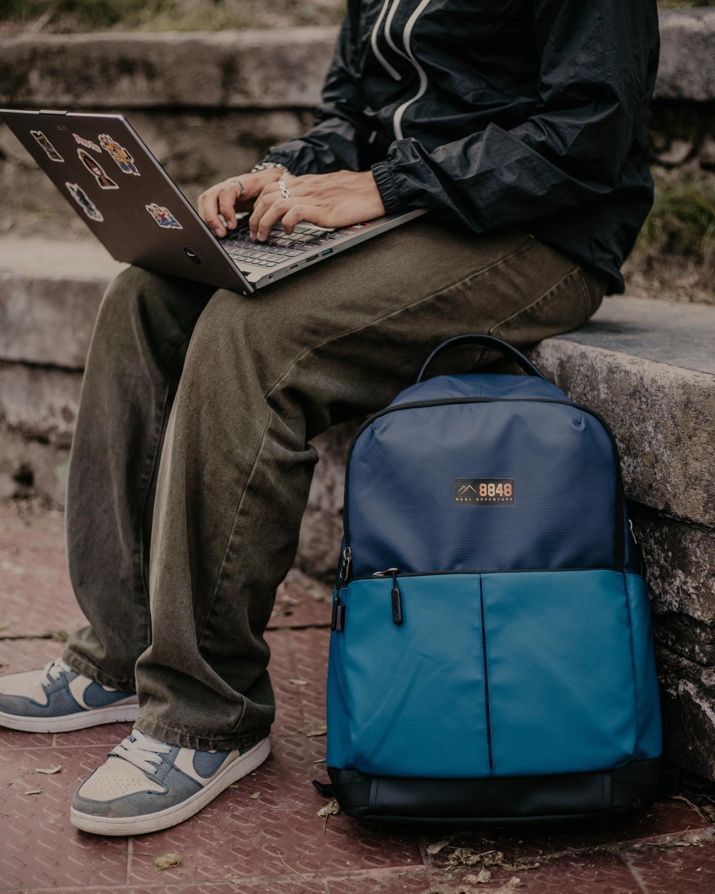 Unisex 8848 Carry Pack– Alpine Blue Backpack