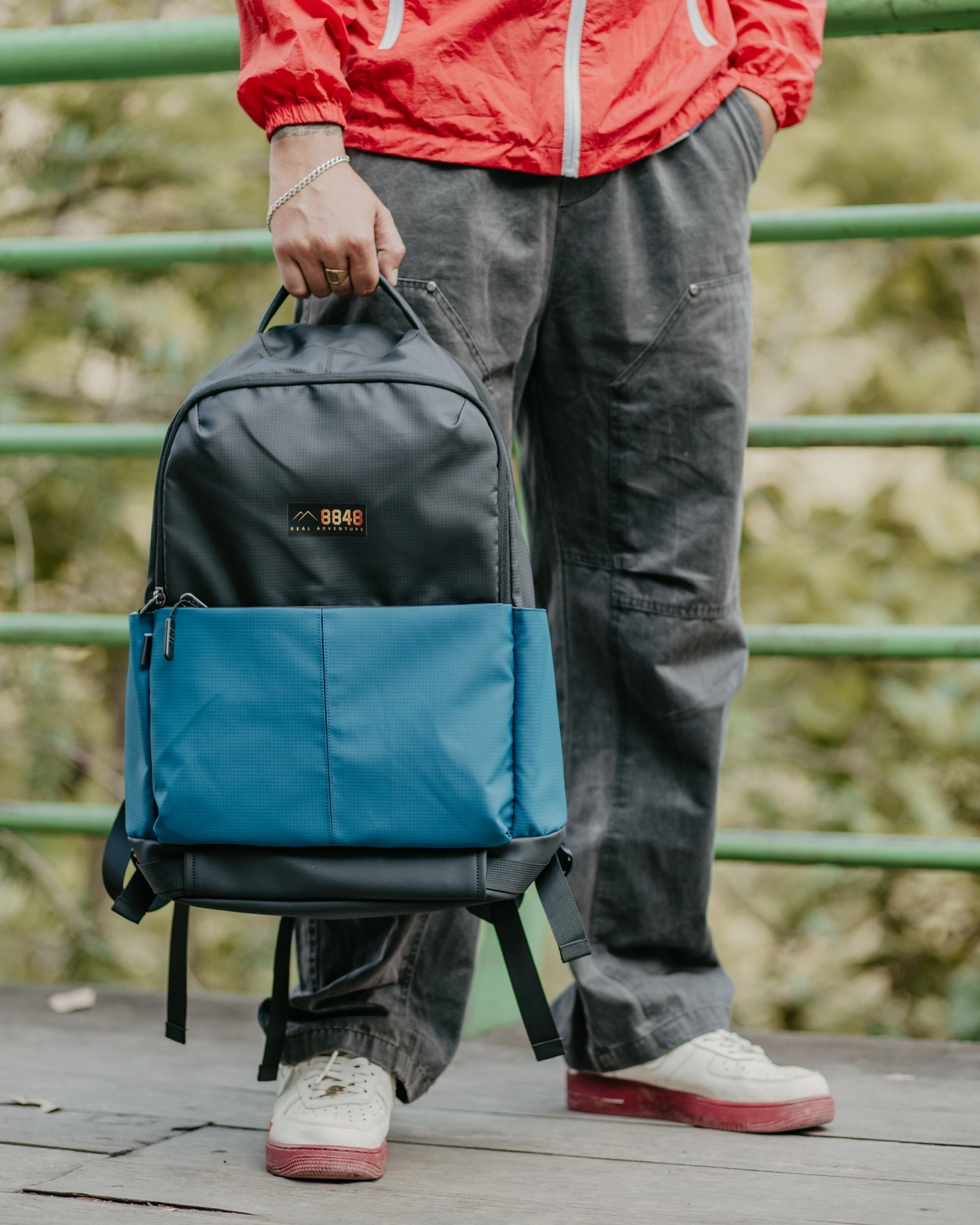 Unisex 8848 Carry Pack– Glacier Blue Backpack