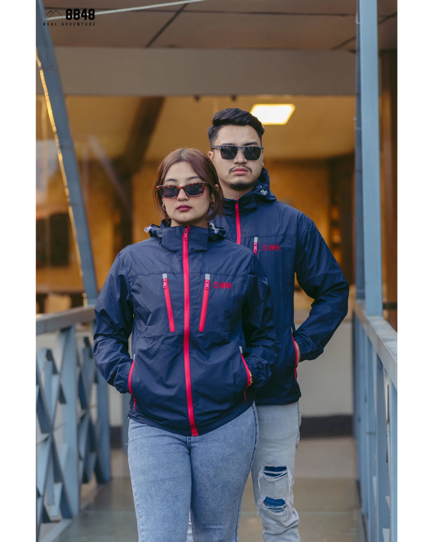 Unisex WindGuard Pro Series Jacket - Navy Blue