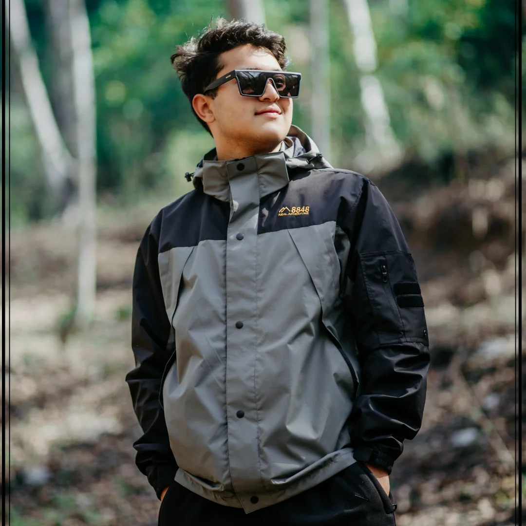 Grey Color Series Jacket For Men 