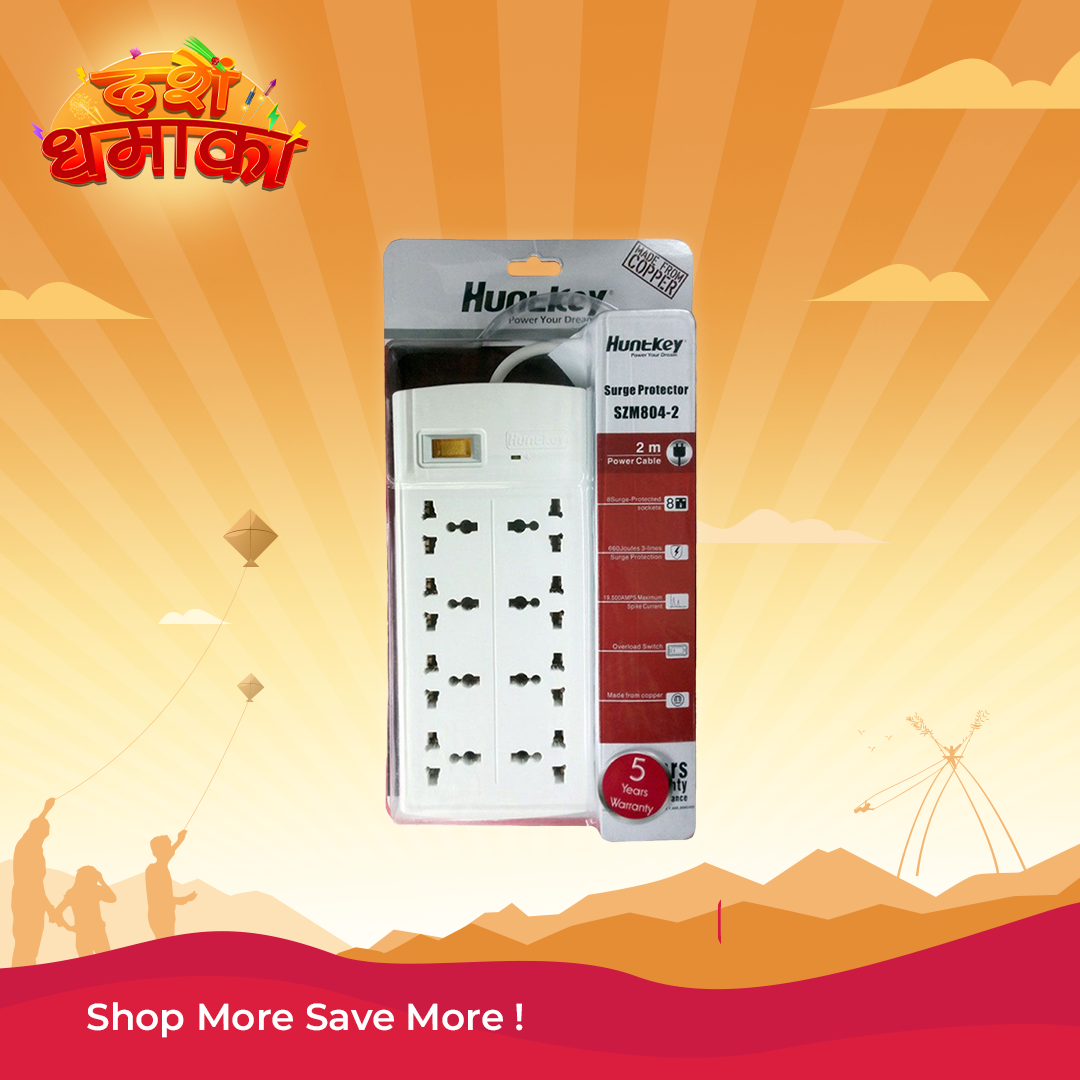 Huntkey SZM804 Surge Protection Power Strip