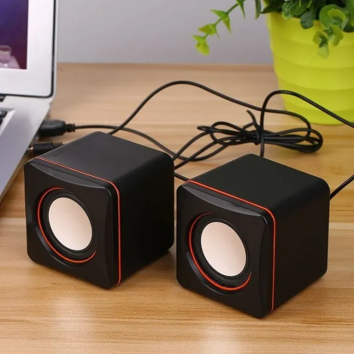 Mini USB Computer Speakers, Small Speakers for Laptop Desktop Notebook & PC