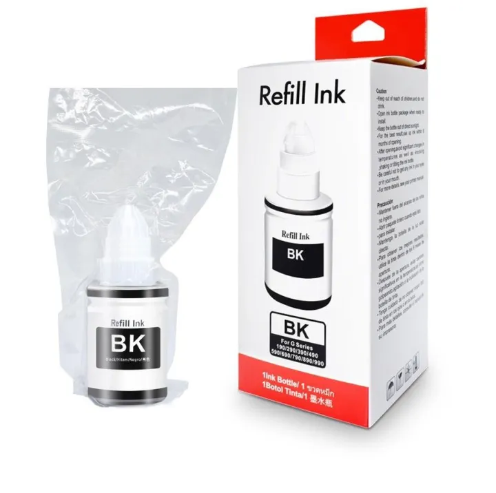 Canon Compatible Refill Ink for PIXMA G-Series Printers - 135ml Black