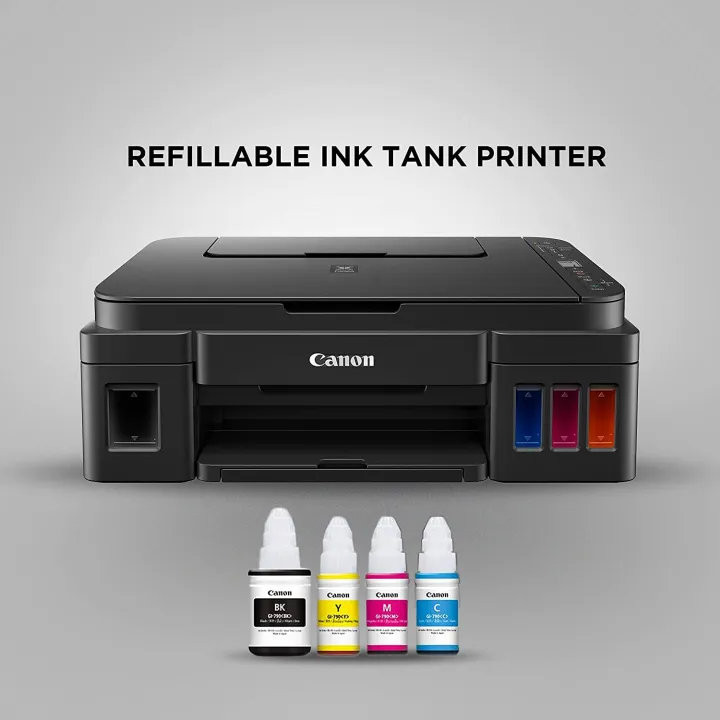 Canon PIXMA G3010 Wireless All-in-One Ink Tank Color Printer - Print, Scan & Copy