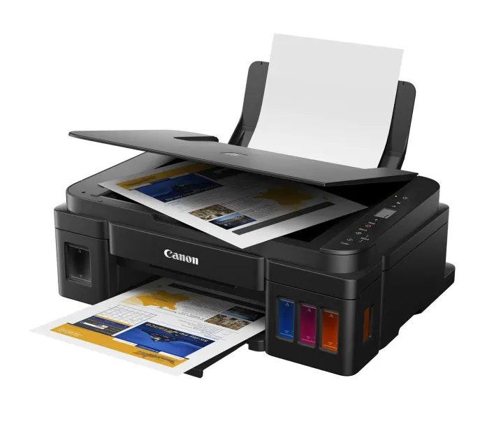 Canon PIXMA G2010 All-in-One Ink Tank Color Printer - Print, Scan & Copy
