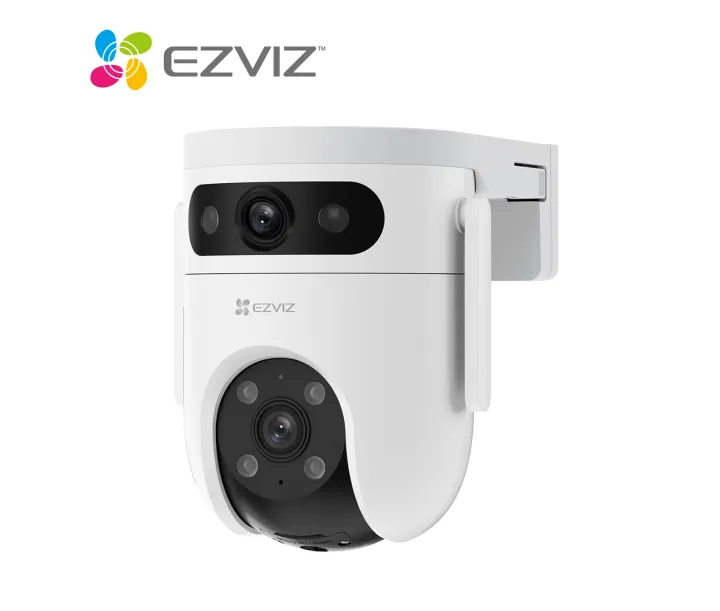Ezviz H9C Dual-Lens 3MP 2K PTZ Outdoor WiFi Camera - AI Human Detection