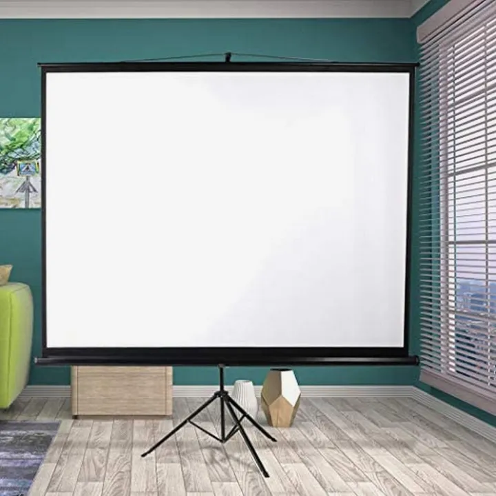 Xlab XPSTS-60 Tripod Projector Screen 60×60 - 1:1 Ratio White