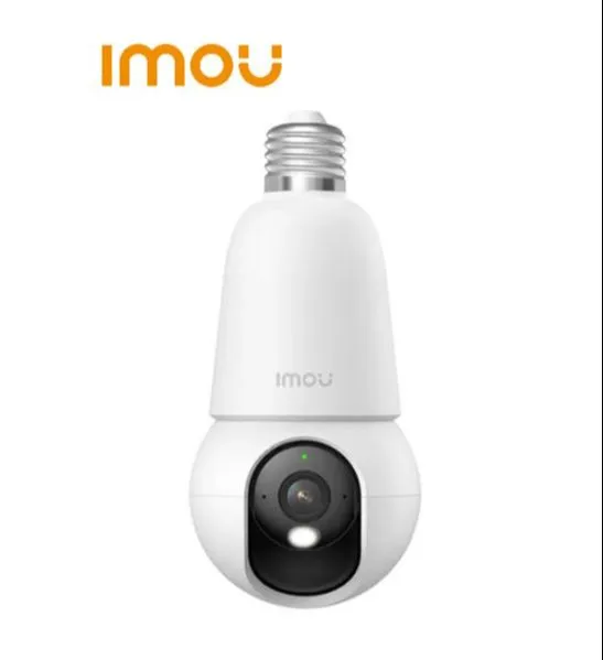 Imou Bulb Cam 2C Pan & Tilt 360° AI Human Detection Camera - 2 Year Warranty