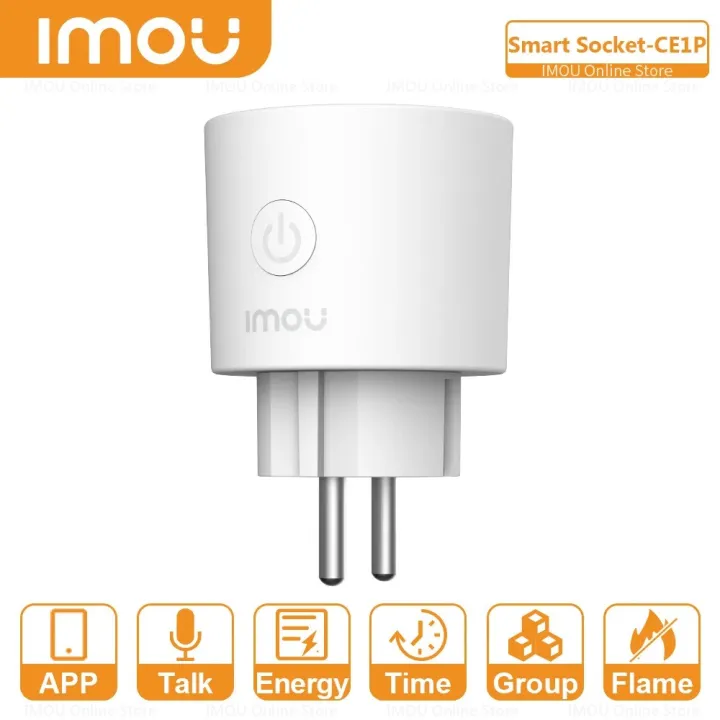 Imou CE1P Smart WiFi Socket with Energy Monitoring - 2500W