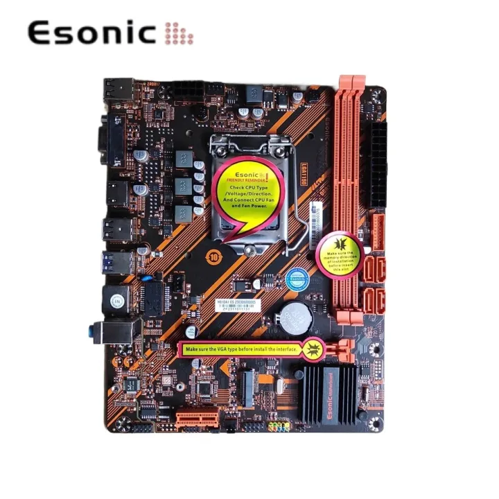 Esonic H81 Motherboard with M.2 NVMe - 4th Gen Support