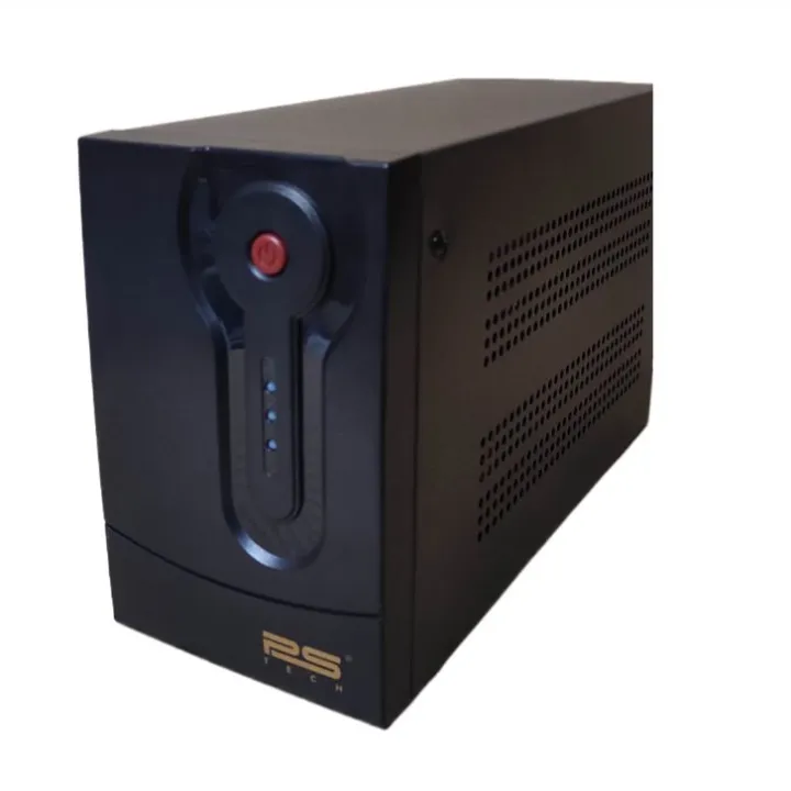 PS-Tech UPS 1200VA Power Protection - Black