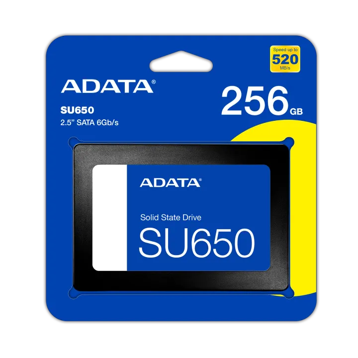 Adata SSD Ultimate SU650 Sata 6Gb/s 2.5" 3D Nand 256GB