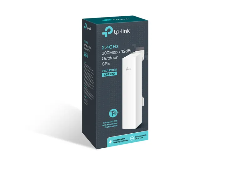 TP-Link CPE220 300Mbps 12dBi Outdoor Wireless CPE