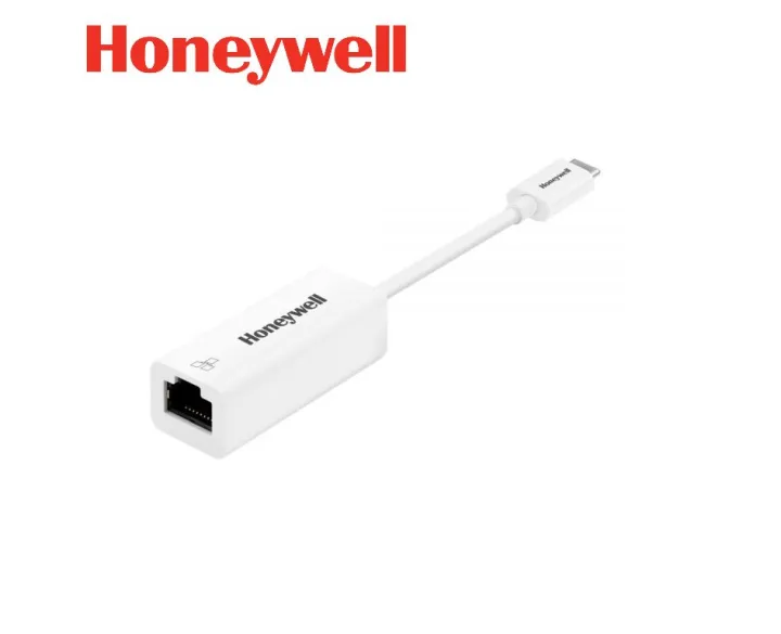 Honeywell Type C To Gigabit Ethernet Adapter Supports Up To 1000 MBPS Bandwidth - White