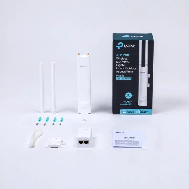 TP-Link AC1200 Wireless Mu-Mimo Gigabit Indoor / Outdoor Access Point EAP225
