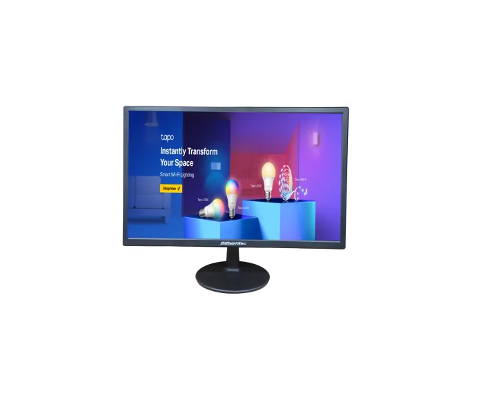 Zilliontec 19-Inch HD LED Monitor - HDMI & VGA Black