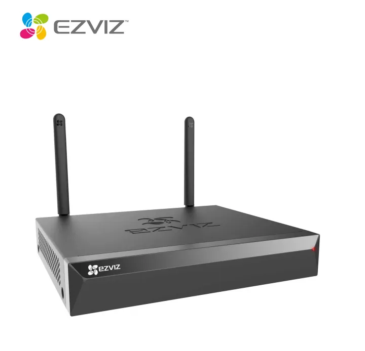 EZVIZ 8-Channel Wireless NVR - 1080p Wi-Fi Camera Support, HDMI/VGA & 8TB Storage