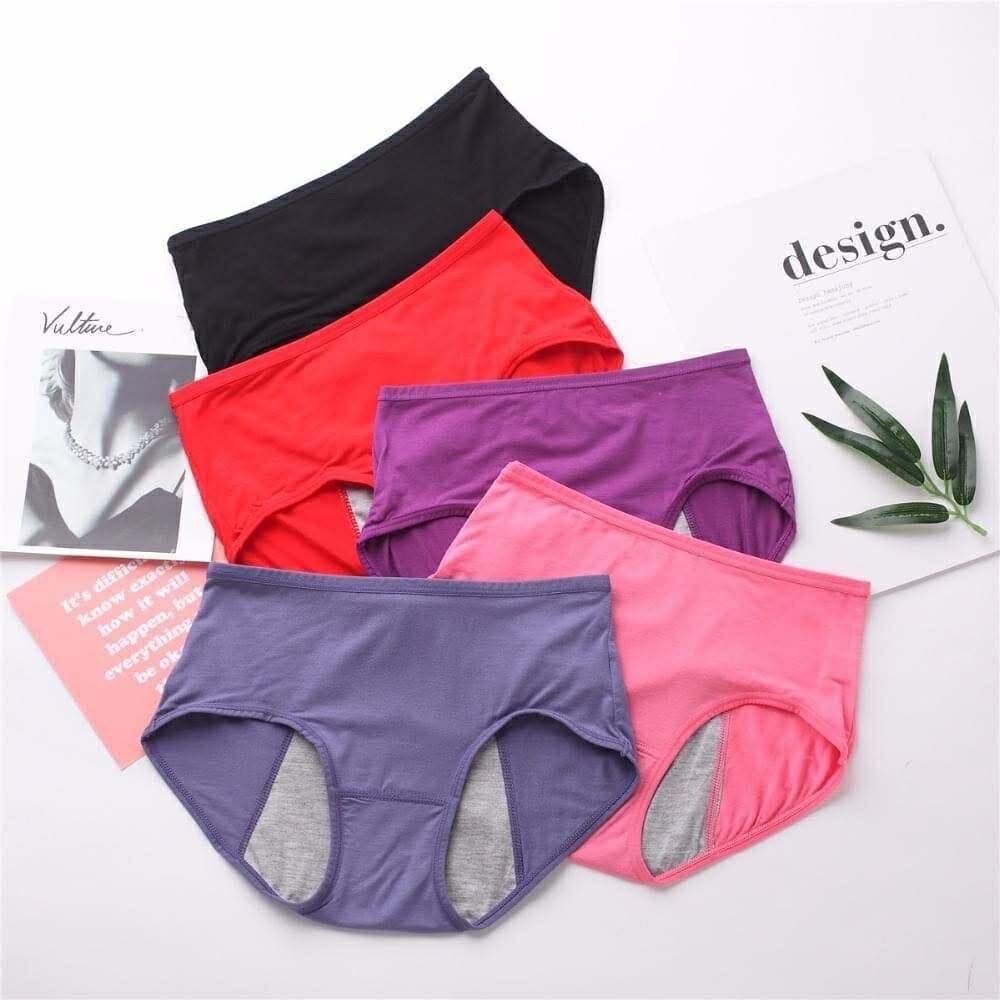 Mooncare Women Pregnancy Period Safety Underwear - 2 Pcs Set (Free Size)