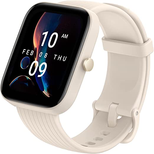 Amazfit BIP 3 Pro Smart Watch| 5 ATM water resistant | GPS | 60 Workout Modes | PAI Health Assessment