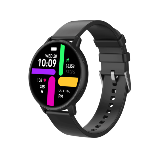Ultima Watch Circle| 1.43 Amoled Display |BT Calling Smartwatch| IP68 Waterproof| Zinc Alloy Metal Frame Smart watch