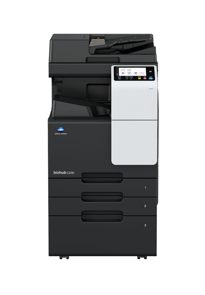 Konica Minolta BH-C226i Color Photocopier Machine With OC