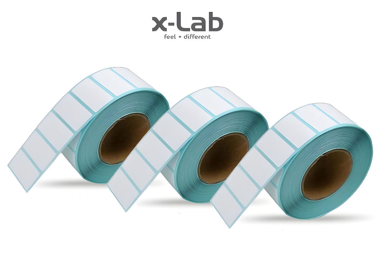 X-Lab Label Sticker Thermal Paper Xlb-3020T - Bundle of 3