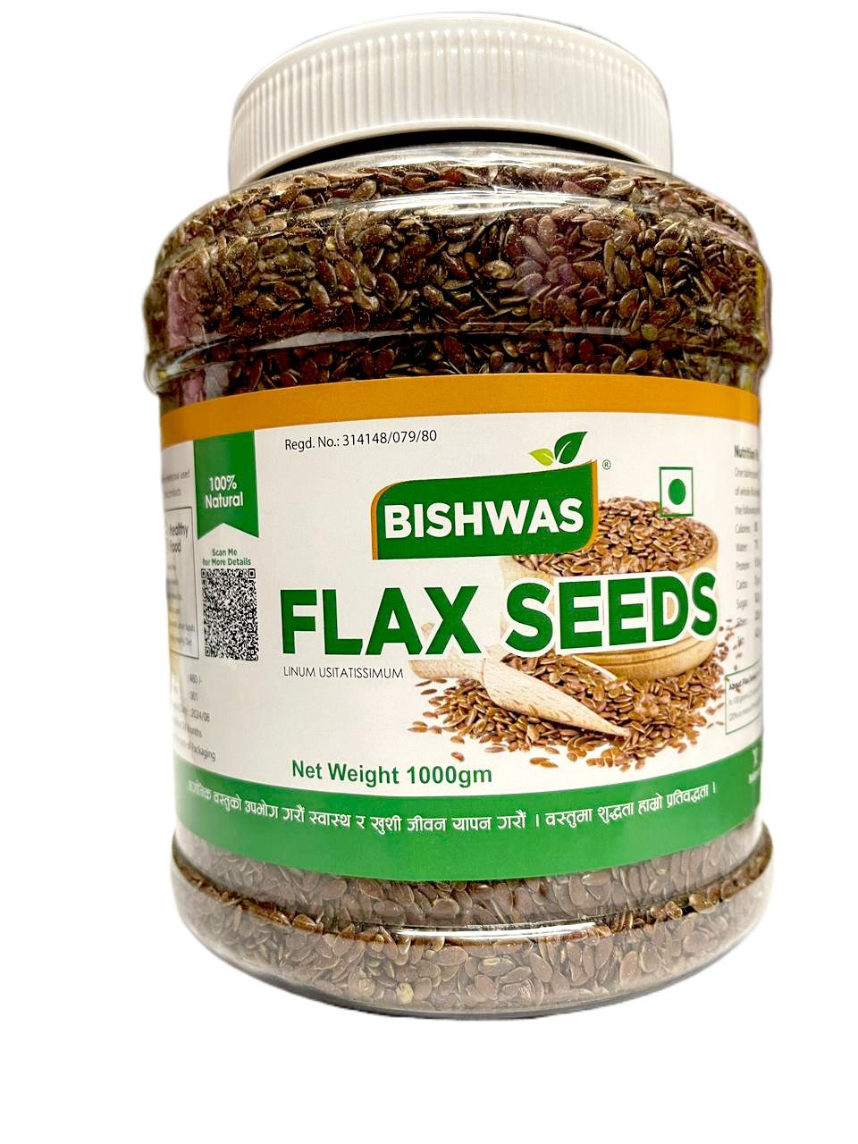 Flax Seeds Good For Heart Health - 1000gm