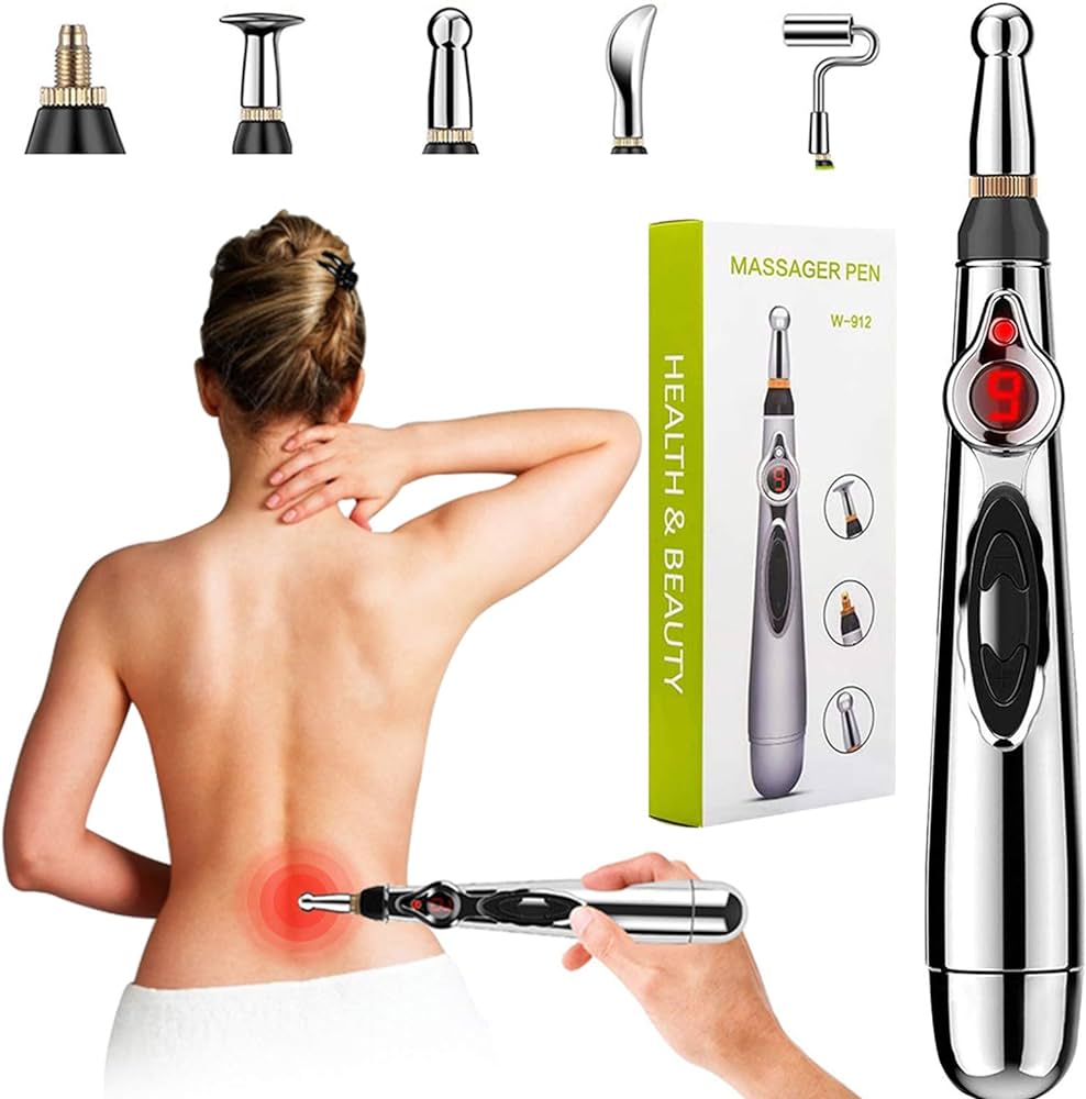 5-in-1 Electronic Acupuncture Meridian Energy Pulse Massage Pen