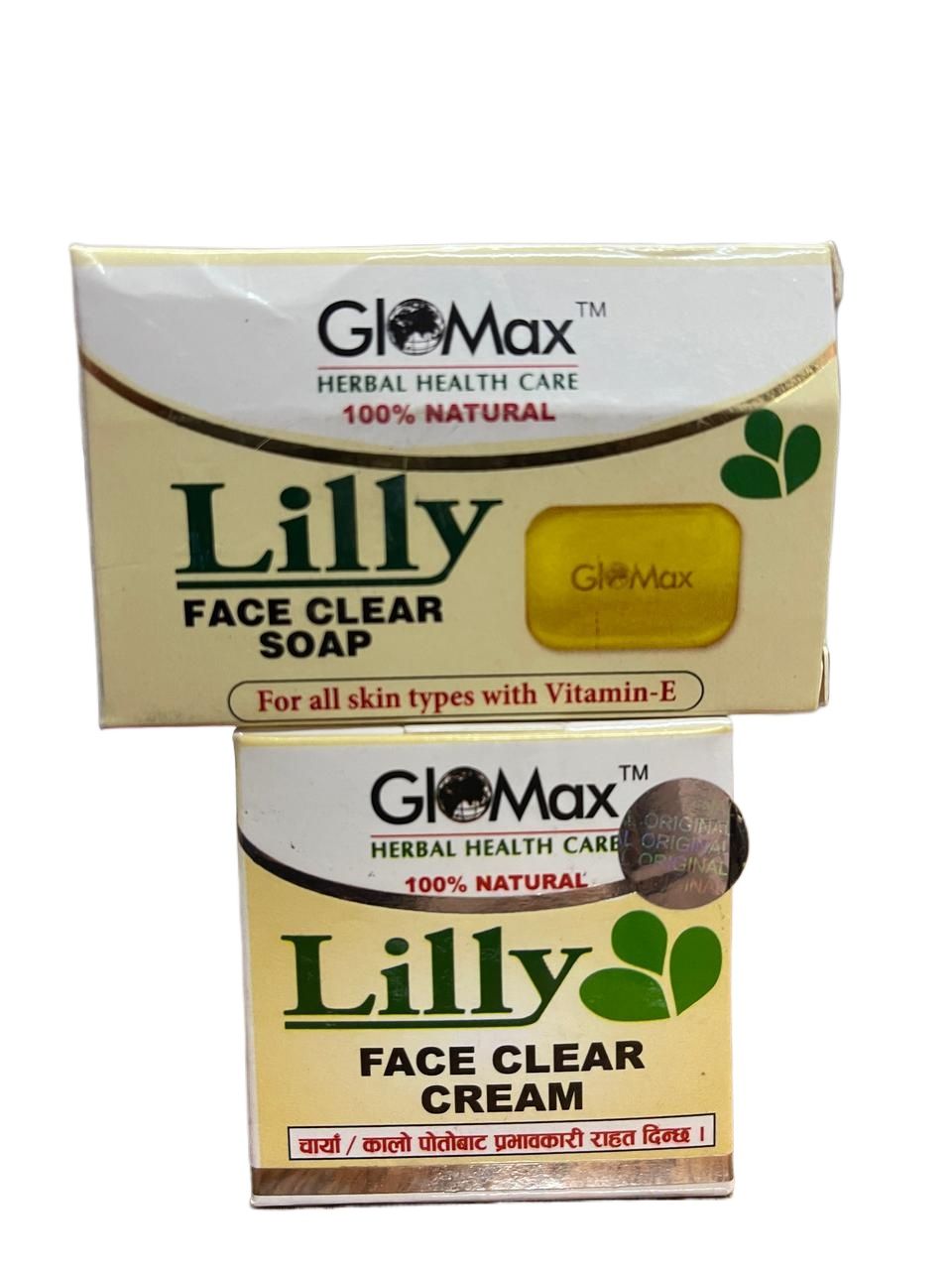 Glomax Lilly Face Clear Cream Soap Free With Cream - 25gm