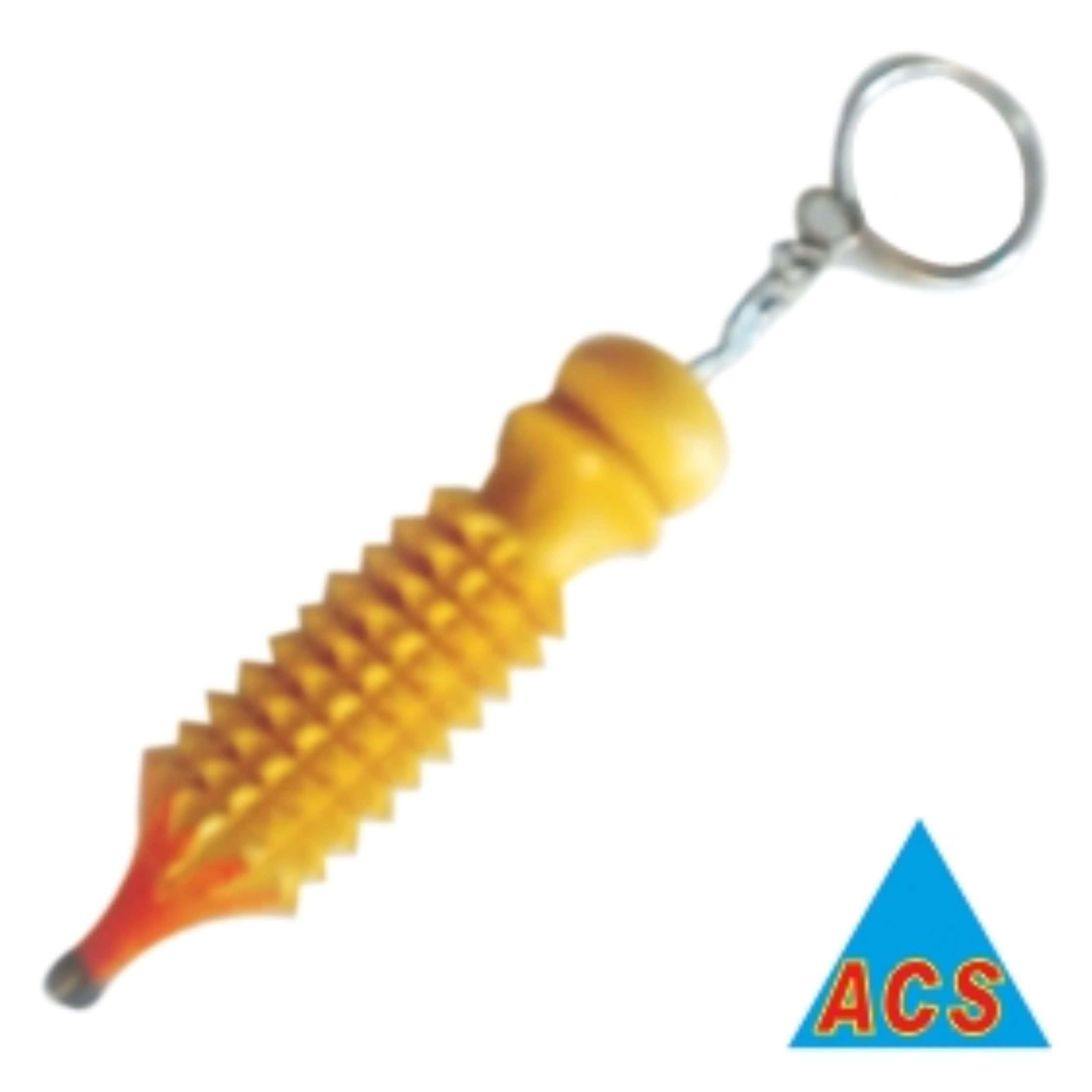 Acs Acupressure Jimmy Key Chain - Wood / Plastic
