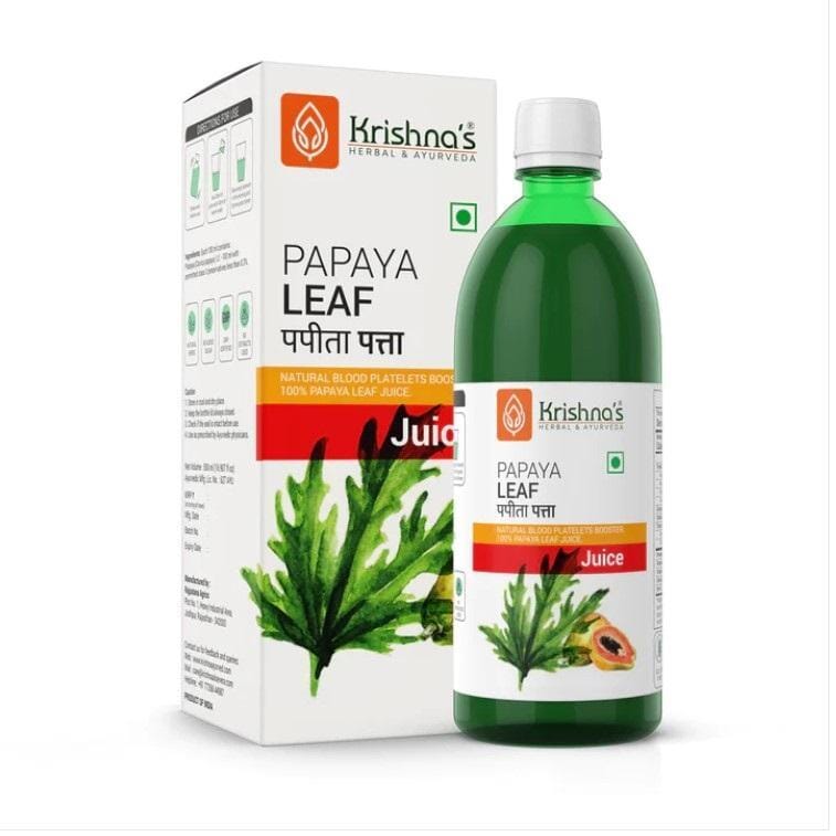 Krishna Herbal Papaya Leaf Juice - 500ml