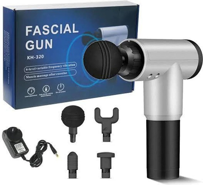 Fascial Gun Rh-320 6 Level Variable Frequency Vibration Muscle Massage After Exercise