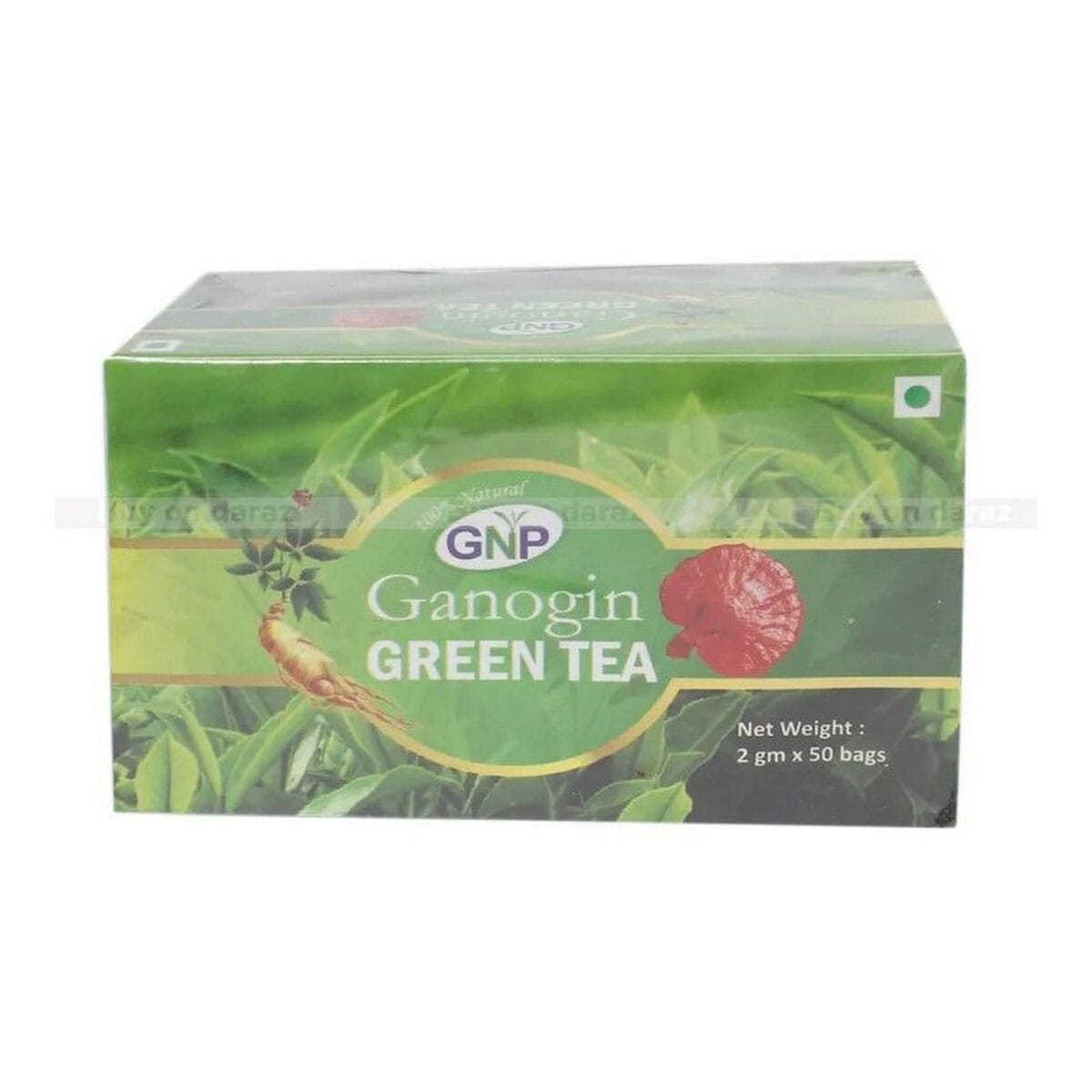 Ganogin Green Tea - 2 x 50 Bags