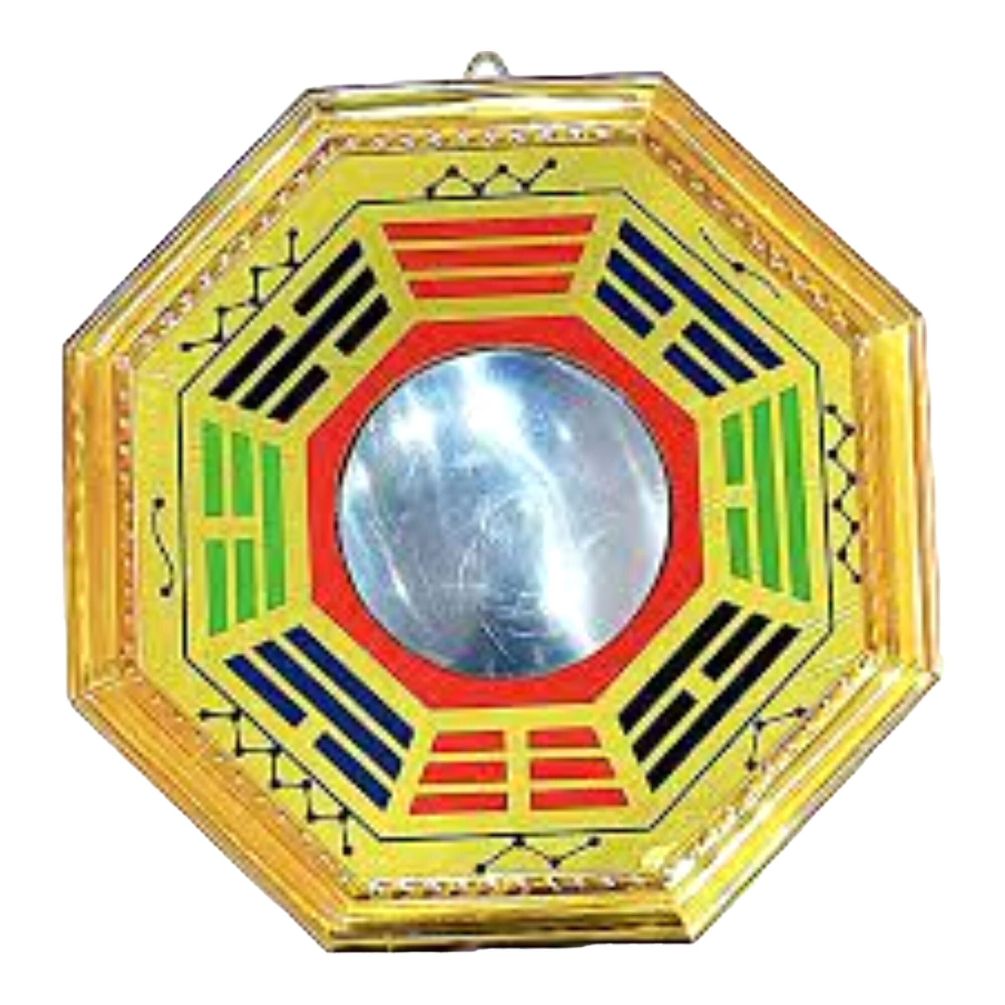 Acs Bagua Mirror Small - 5" Plastic