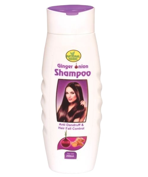 National Herbs Ginger Onion Shampoo - 200ml