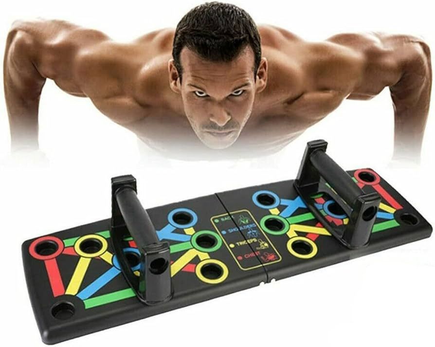 14-in-1 Foldable Push-Up Board Exercise & Bodybuilding Equipment