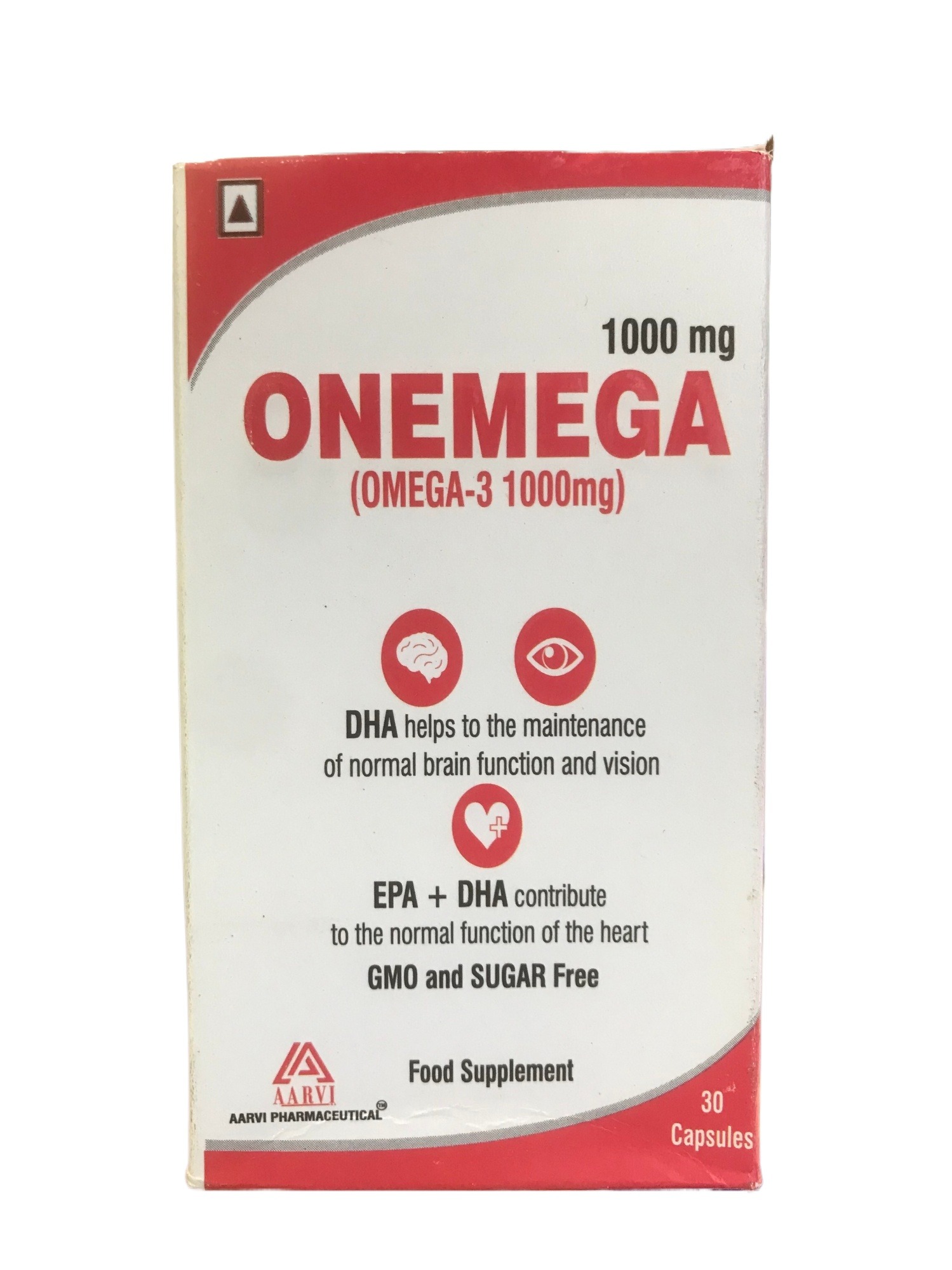 Omega-3 Supplement Capsules - 1000mg, 30 Pcs