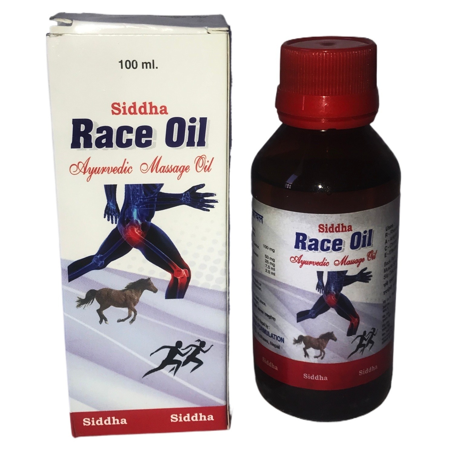 Race Oil For Massage - 100ml
