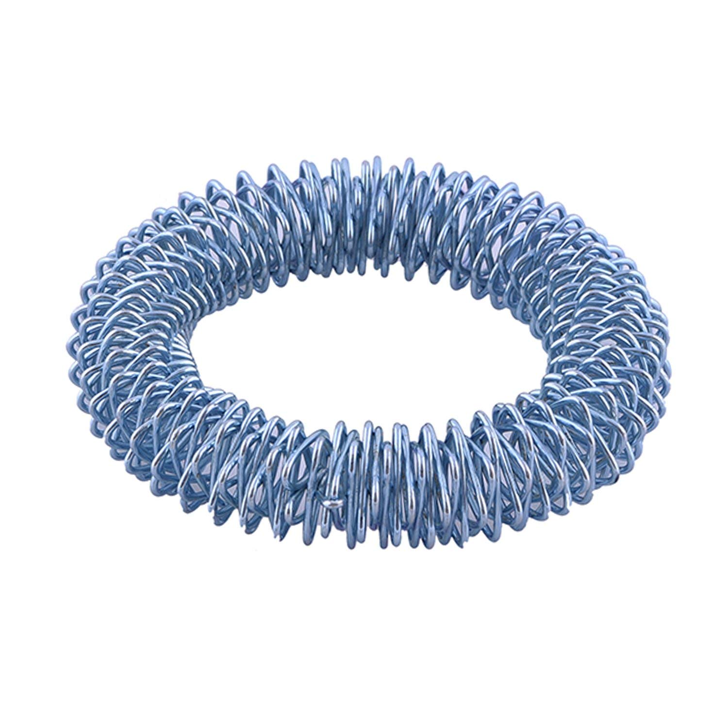 Manav Sujok Acupressure Hand Massager Ring with Roller