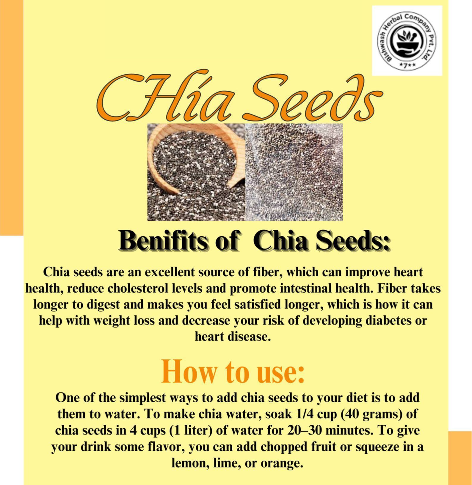 Chia Seeds - 1000gm