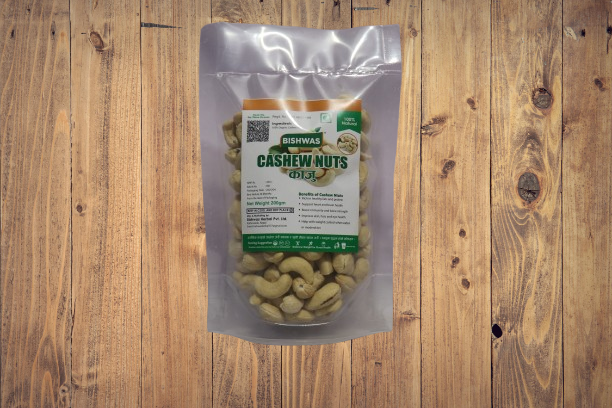 Plain Cashew Kaju - 200 Gm