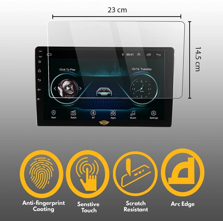 9" Double DIN Car Android Screen Tempered Glass Protector