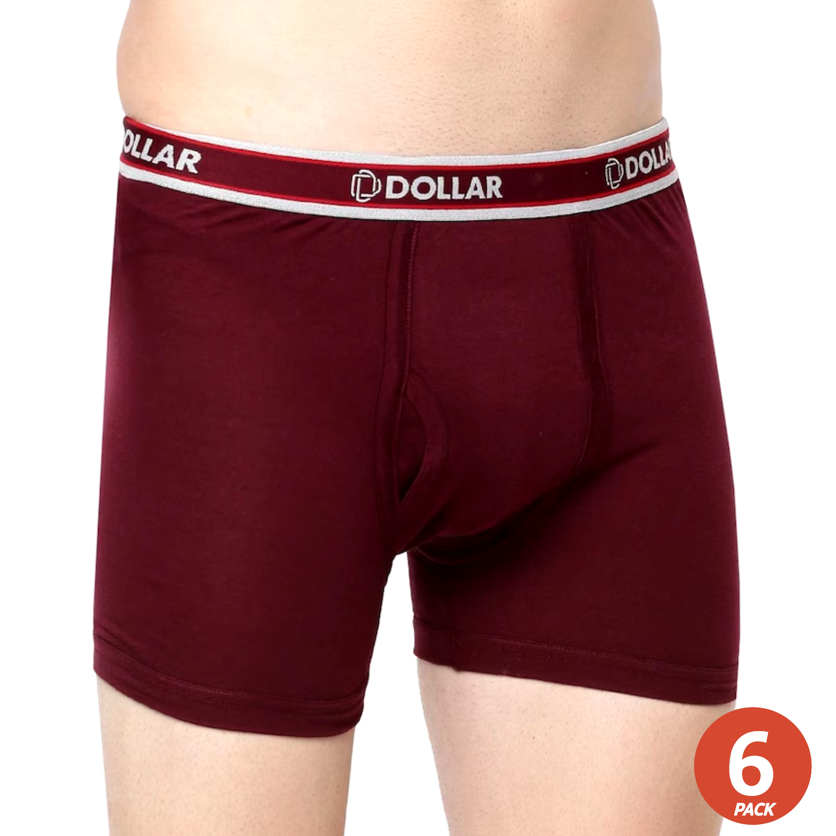  Dollar Interlock Trunk Underwear For Men - (Pack Of 6)