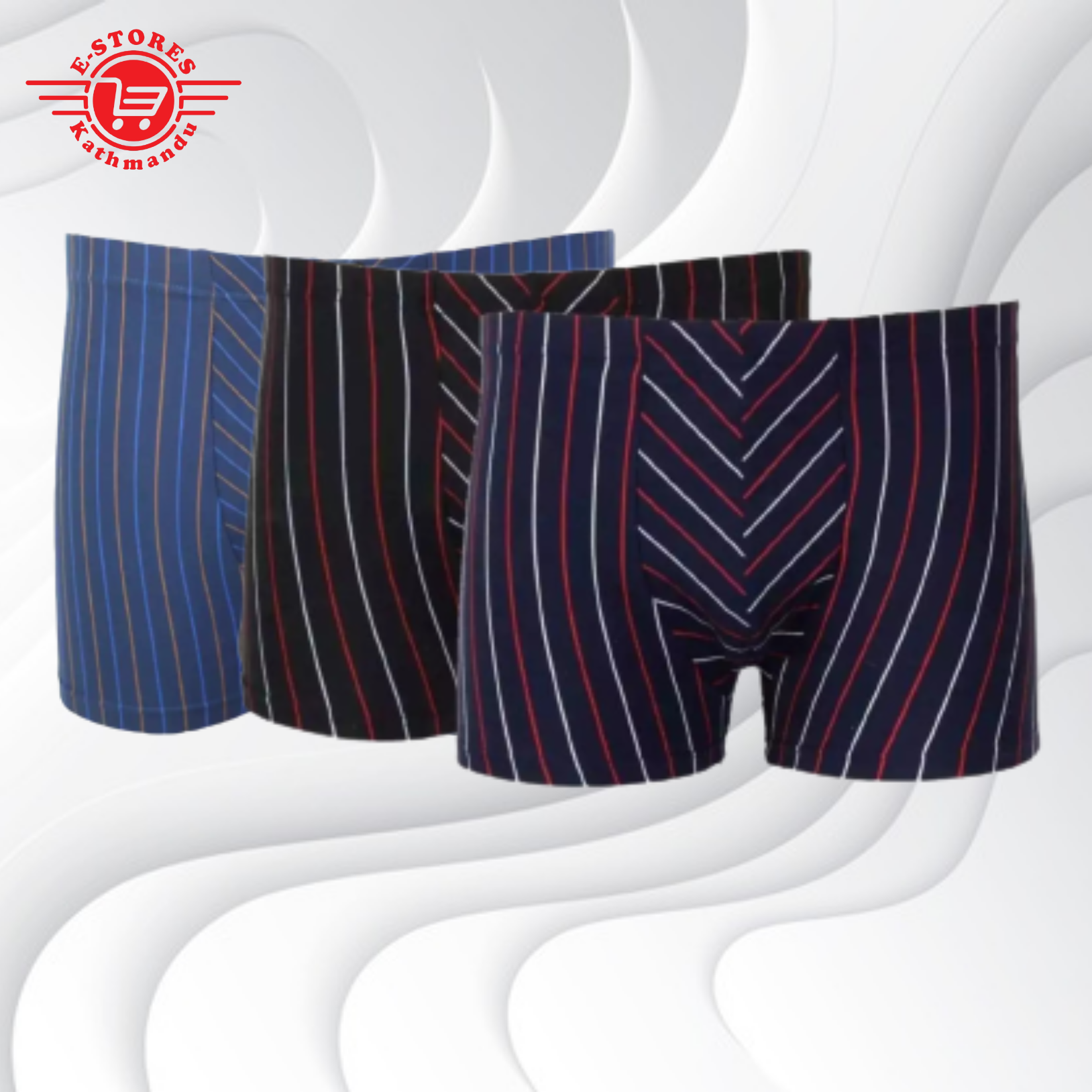  Comfort Casual Fashion Boxer For Men - One Size (Pack Of 3)