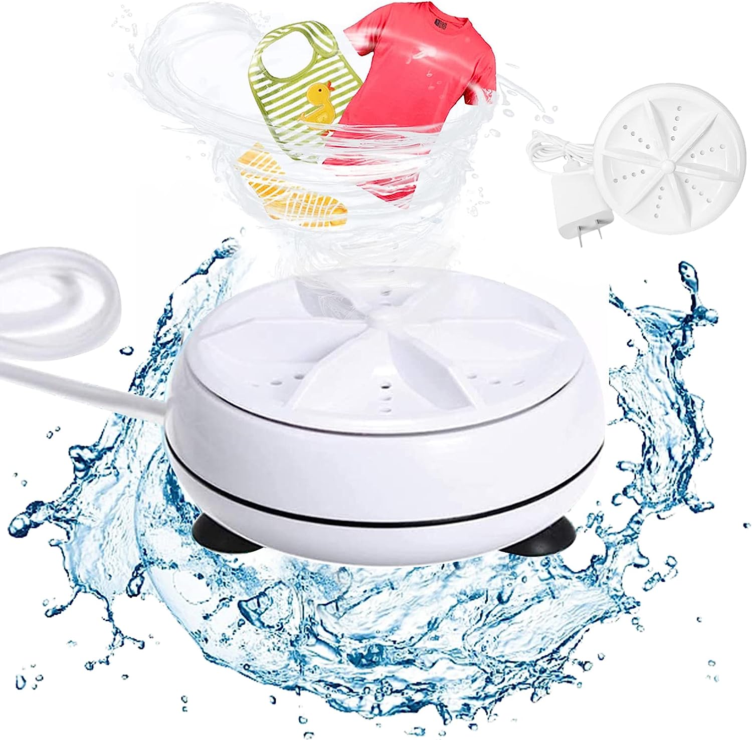 Portable Mini Turbo Washing Machine