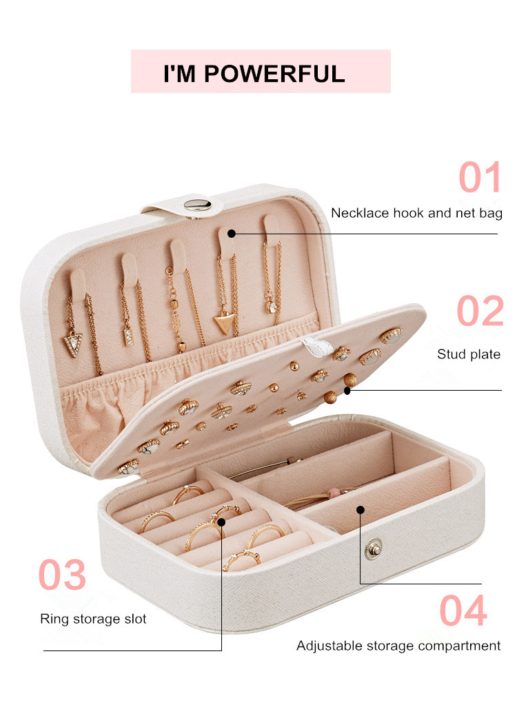Casegrace Mini Travel Jewelry Organizer