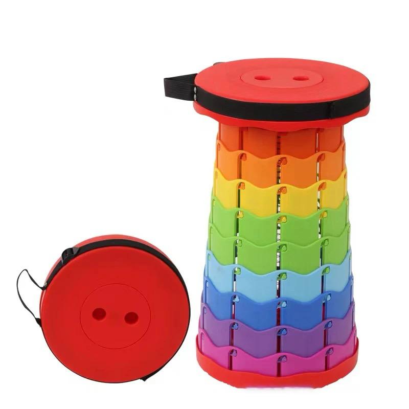 Portable Telescopic Folding Camping Stool