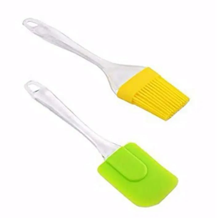 Silicone Spatula & Oil Brush