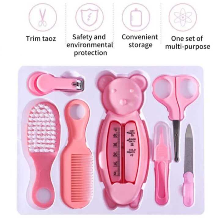 Newborn Baby Care Kit With Thermometer, Nail Clipper, Scissors And Trimmer